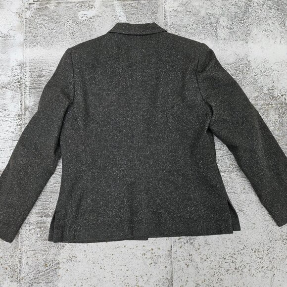 Norton Mcnaughton Women Blazer 100% Wool Two Button Style Jacket Size 10 - Picture 3 of 9